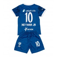 Al-Hilal Neymar Jr #10 Hjemmebanesæt Børn 2024-25 Kortærmet (+ Korte bukser)